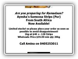 Are you preparing for Ramadaan?
