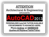 AUTOCAD 2013 TUITION Archi n Eng