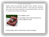 Bamboo Towels