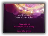 IPDC Qiam-ul-Lail 3 APRIL