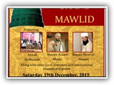 Grand Mawlid 19 DECEMBER