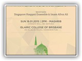 MAWLID AUSTRALIA 18 JANUARY