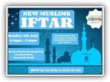 New Muslims Ifhtar 5 JULY