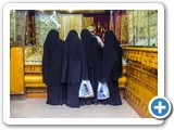 Women shopping at the gold market in Sanaa.